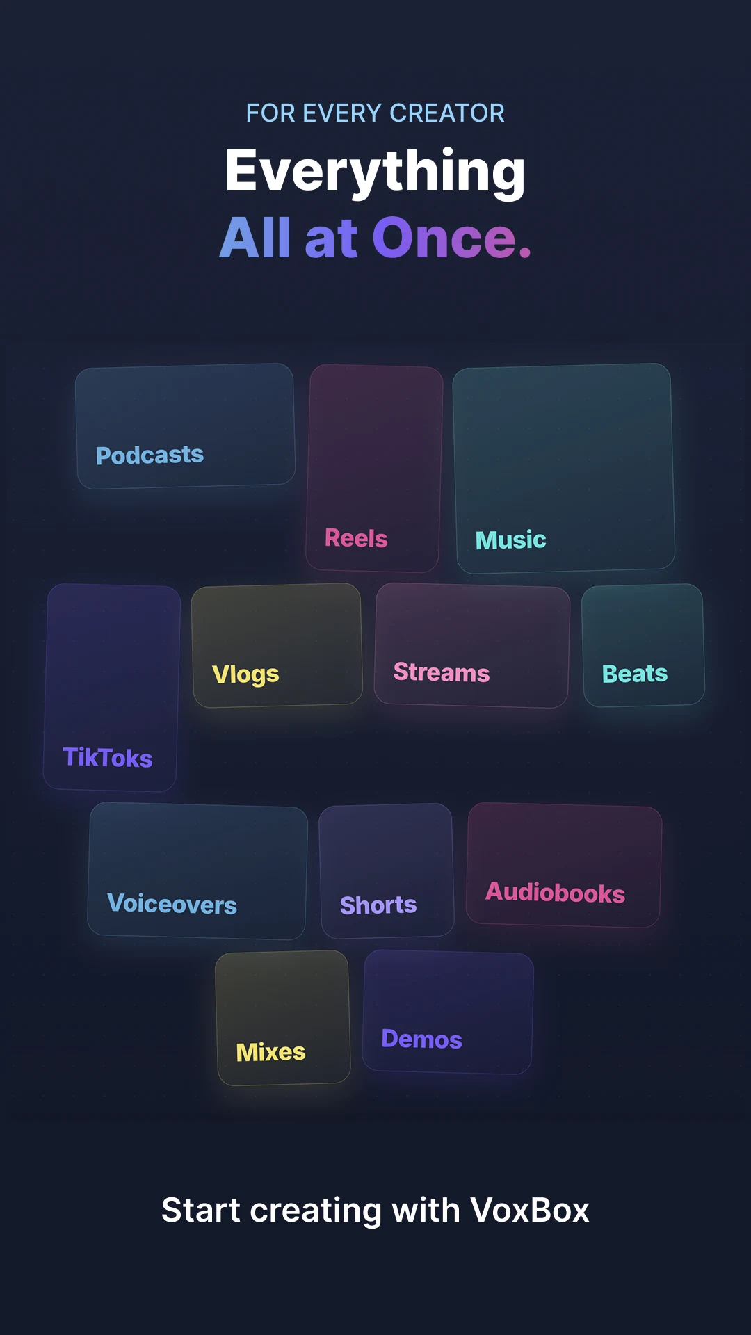 VoxBox AI Video & Audio Editor screenshot